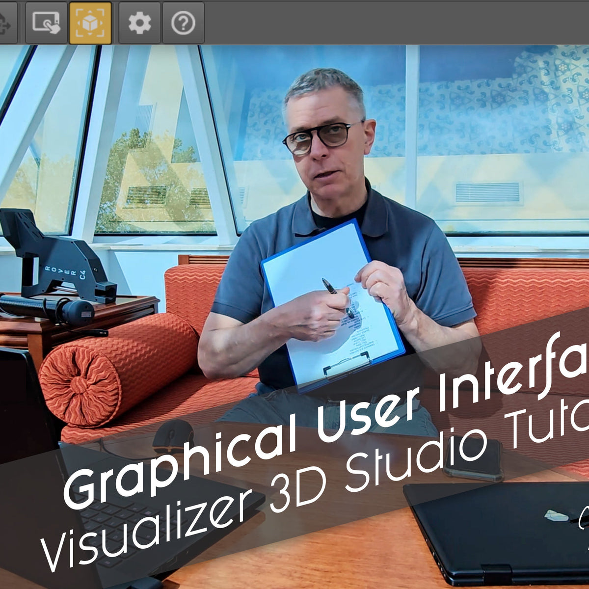 Graphical User Interface | V3DS Tutorial | OKM Detectors