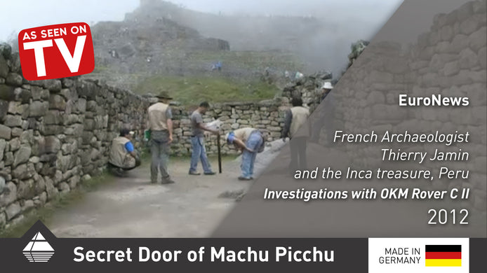 French Archaeologist Discovers Secret Door of Machu Picchu with OKM Rover C II