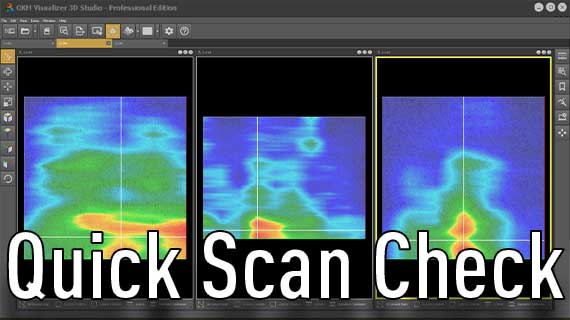 Scan Check 3 Quick Scan Check: 3 Scans Show Significant Red Signal | OKM Detectors