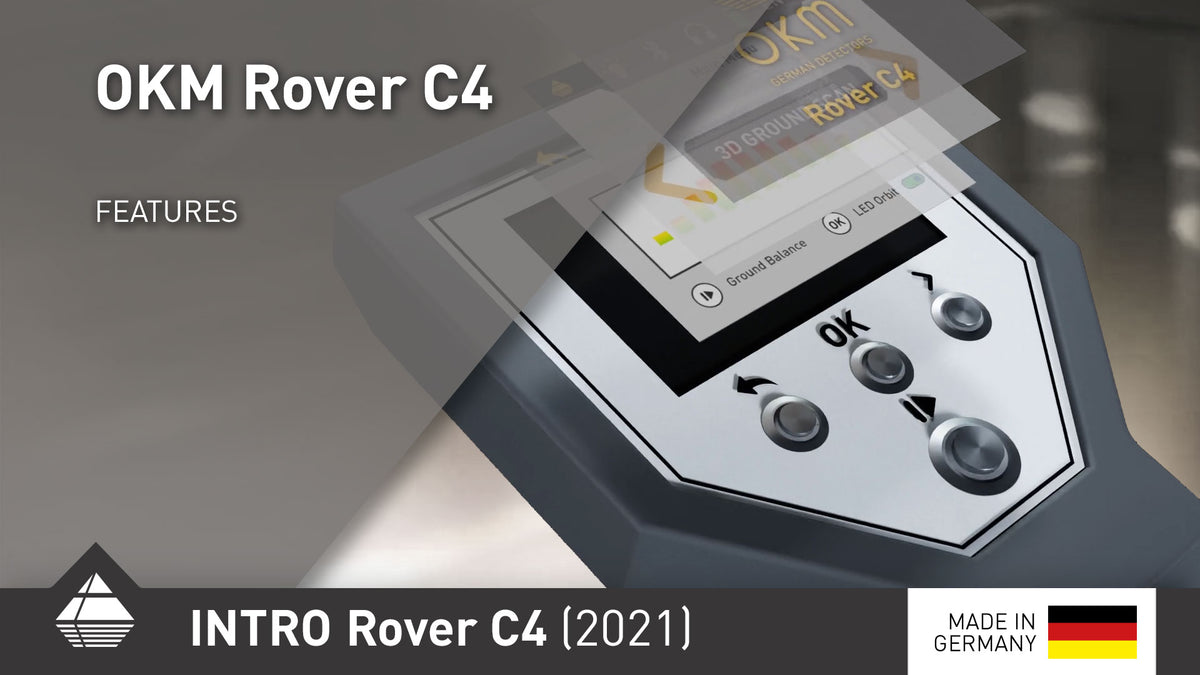 Rover c4 features okm detectors