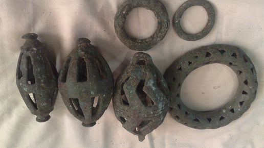 Anciens cloches caprines trouvé en Iran