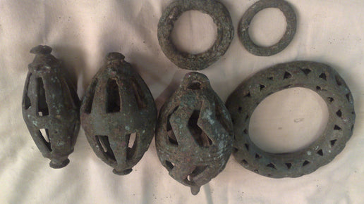 Antiguas campanas de cabra descubierto en Irán
