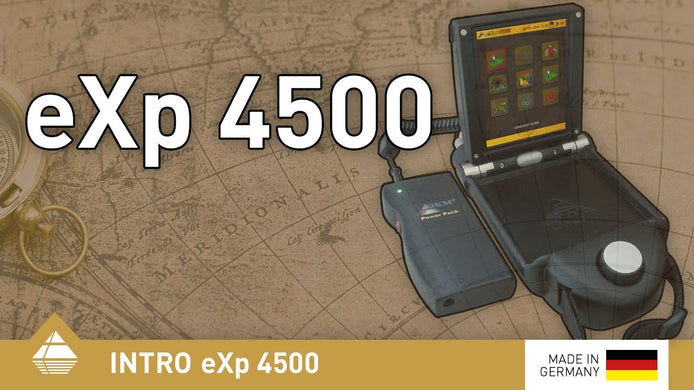 eXp 4500 - 3D ground scanner for treasure hunters and gold seekers