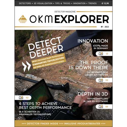 OKM Explorer as ePaper more than a product catalog OKM Detectors