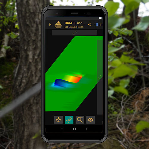 OKM Fusion Light App for Android Smartphone OKM Detectors